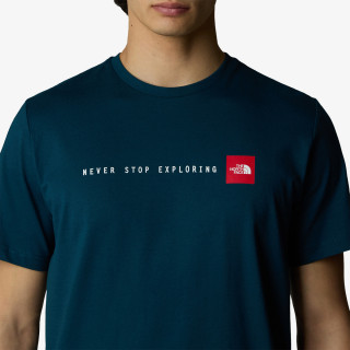 THE NORTH FACE Majica kratkih rukava M S/S NEVER STOP EXPLORING TEE 