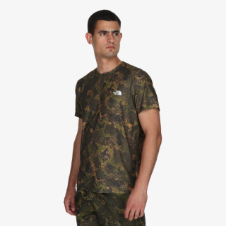 THE NORTH FACE Majica kratkih rukava M REAXION AMP CREW PRINT 