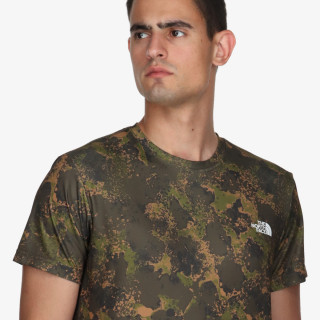 THE NORTH FACE Majica kratkih rukava M REAXION AMP CREW PRINT 