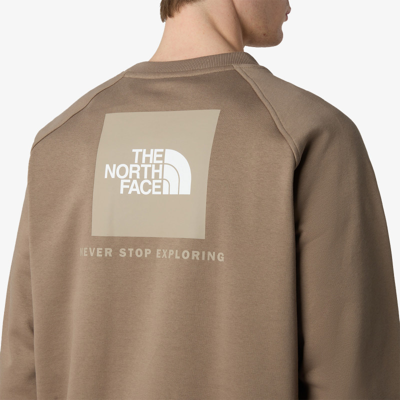 THE NORTH FACE Majica s kapuljačom M RAGLAN BOX NSE CREW 