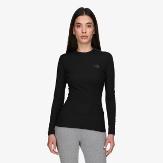 THE NORTH FACE Majica bez kragne W EASY L/S CREW NECK 