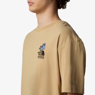 THE NORTH FACE Majica kratkih rukava U SS MOUNTAIN CLEANUP OVERSIZED TEE 