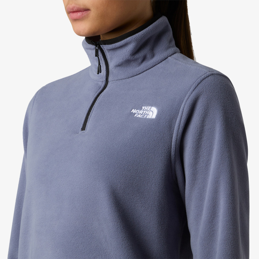 THE NORTH FACE Majica s kapuljačom na patent W GLACIER FLEECE 1/4 ZIP JACKET 