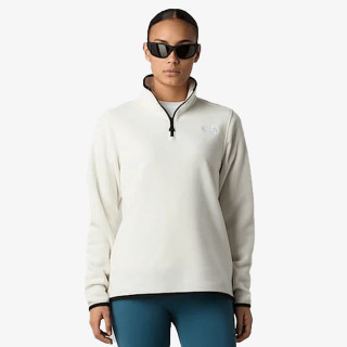 THE NORTH FACE Majica s kapuljačom na patent W GLACIER FLEECE 1/4 ZIP JACKET 