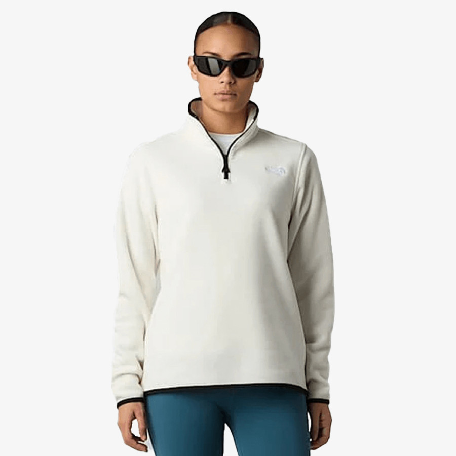THE NORTH FACE Majica s kapuljačom na patent W GLACIER FLEECE 1/4 ZIP JACKET 