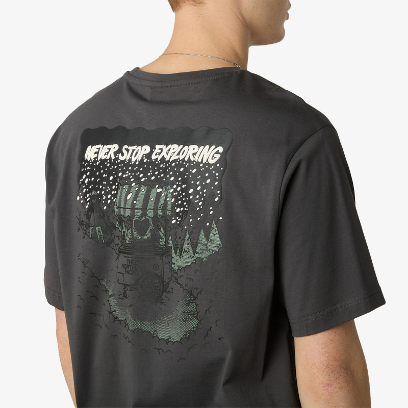 THE NORTH FACE Majica kratkih rukava U POWDER DAYS RELAXED S/S TEE-GRAPHIC 
