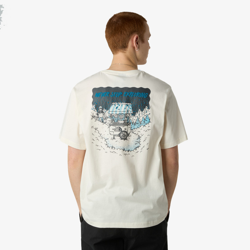THE NORTH FACE Majica kratkih rukava U POWDER DAYS RELAXED S/S TEE-GRAPHIC 