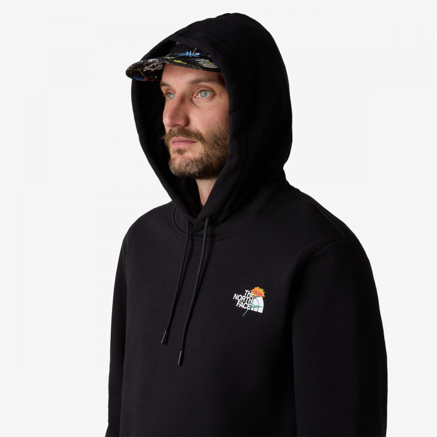THE NORTH FACE Majica s kapuljačom M ALPINE FLOWER HOODED 