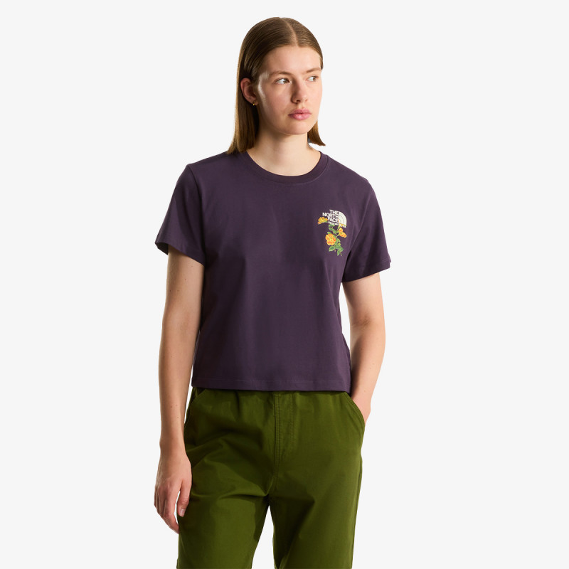 THE NORTH FACE Majica s kapuljačom FLORA EMBRO REGULAR SHORT SLEEVE TEE-G 