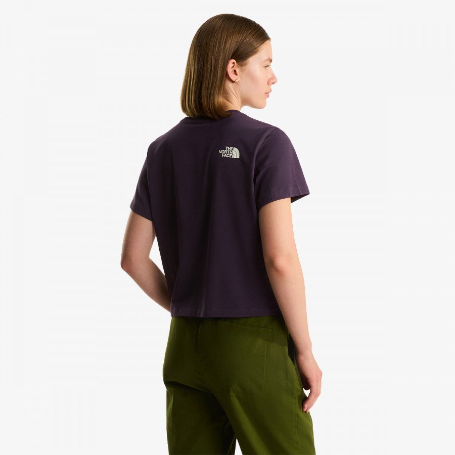 THE NORTH FACE Majica s kapuljačom FLORA EMBRO REGULAR SHORT SLEEVE TEE-G 