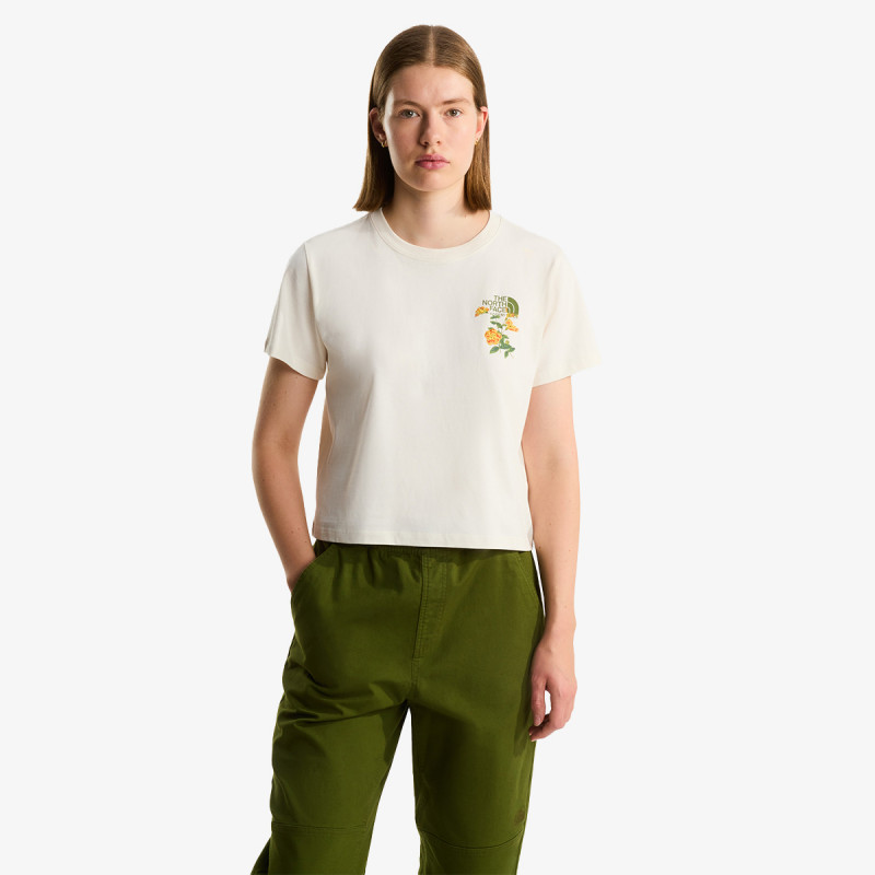 THE NORTH FACE Majica s kapuljačom FLORA EMBRO REGULAR SHORT SLEEVE TEE-G 