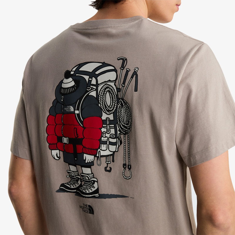 THE NORTH FACE Majica kratkih rukava U GEAR UP GET OUT RLX SS TEE-GRAPHIC 