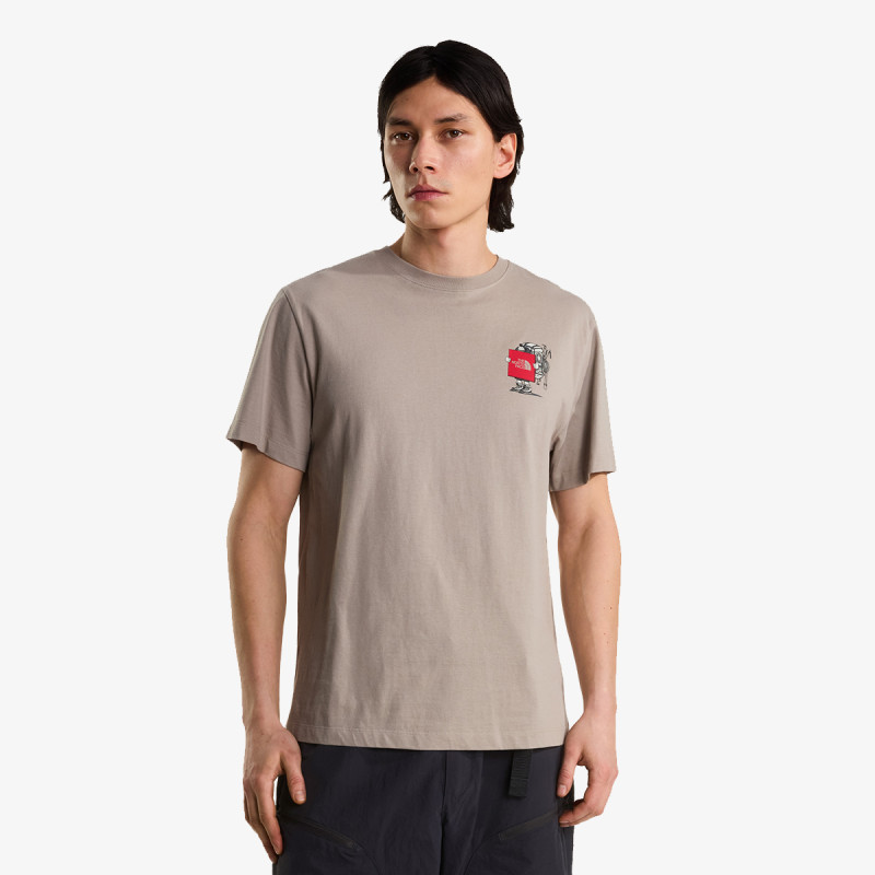 THE NORTH FACE Majica kratkih rukava U GEAR UP GET OUT RLX SS TEE-GRAPHIC 