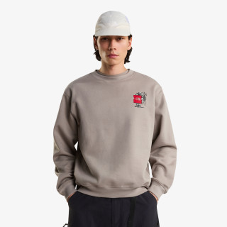 THE NORTH FACE Majica s kapuljačom U GEAR UP GET OUT RLX CREW-GRAPHIC 