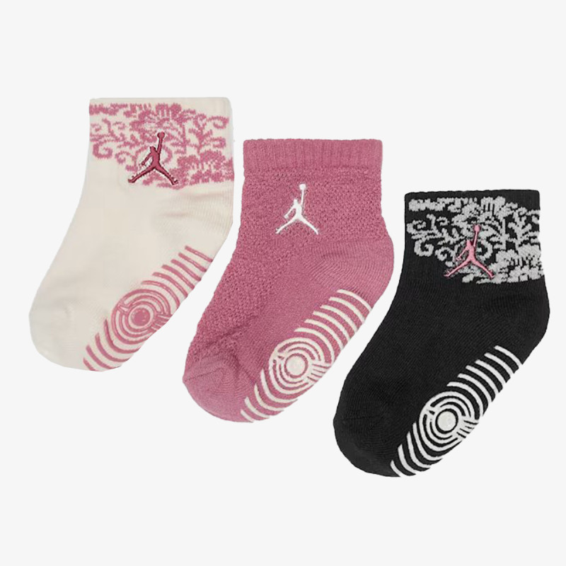 JORDAN Čarape JHG IFNT/TODD FLORAL LACE 3PK 