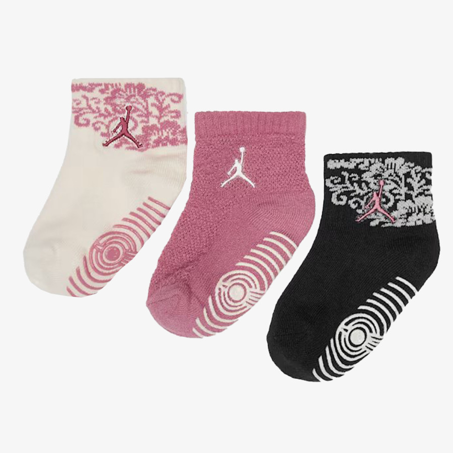 JORDAN Čarape JHG IFNT/TODD FLORAL LACE 3PK 