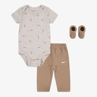 NIKE Komplet za djecu NHN 3PK BODYSUIT & WAFFLE PANT 