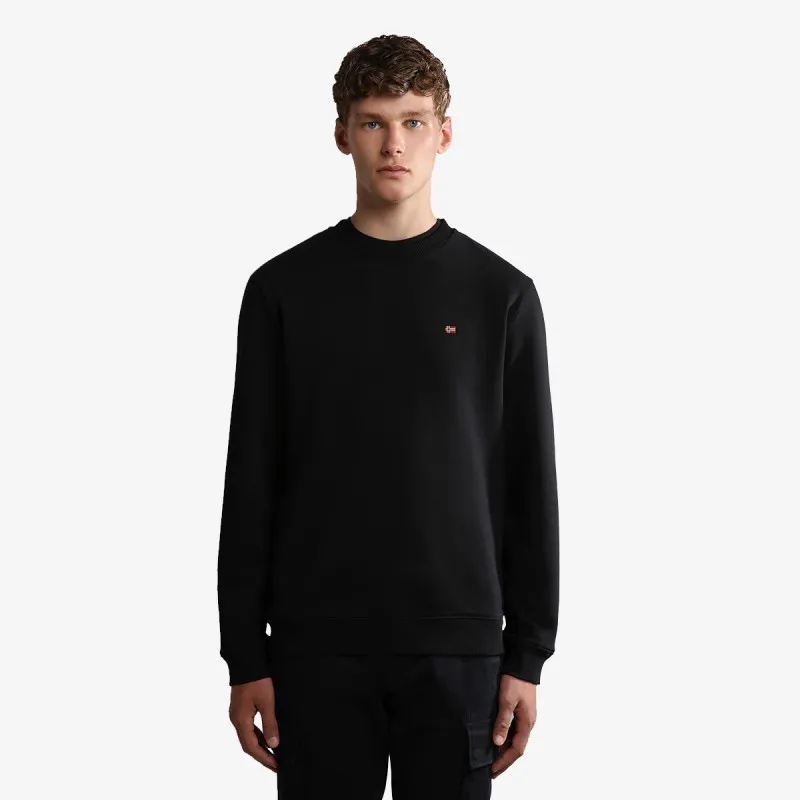 NAPAPIJRI Majica bez kragne BALIS CREW 1 BLACK 041 