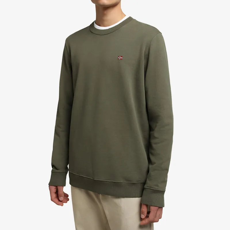 NAPAPIJRI Majica bez kragne BALIS CREW 1 GREEN DEPTHS 
