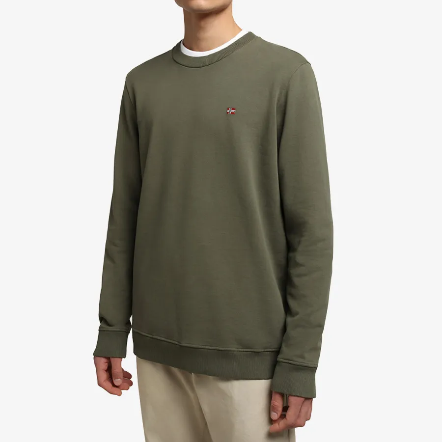 NAPAPIJRI Majica bez kragne BALIS CREW 1 GREEN DEPTHS 