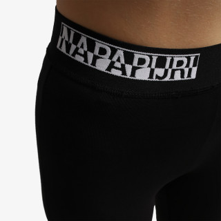 NAPAPIJRI Kratke hlače N-BOX LEGGINGS 2 BLACK 041 