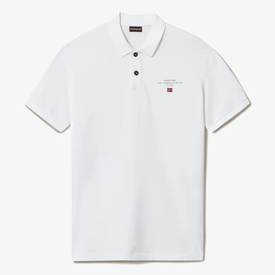 NAPAPIJRI Polo Majica ELBAS SS 4 BRIGHT WHITE 002 