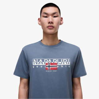 NAPAPIJRI Majica kratkih rukava S-AYLMER G1Y STORMY WEAT G1Y 