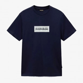 NAPAPIJRI Majica kratkih rukava S-BOX LOGO SS 176 BLU MARINE 