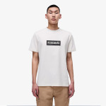 NAPAPIJRI Majica kratkih rukava S-BOX LOGO SS N1A WHITE WHISPER 