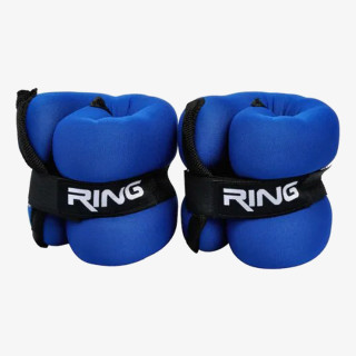 RING SPORT FITNESS EQUIPMENT ANKLE WEIGHTS 2X1.5 KG 