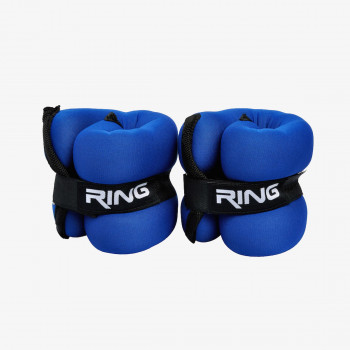 RING SPORT FITNESS EQUIPMENT ANKLE WEIGHTS 2X1.5 KG 