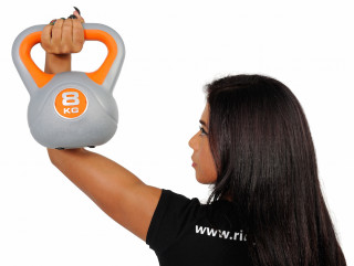 RING SPORT FITNESS EQUIPMENT CEMENT KETTLEBEL 8 KG 
