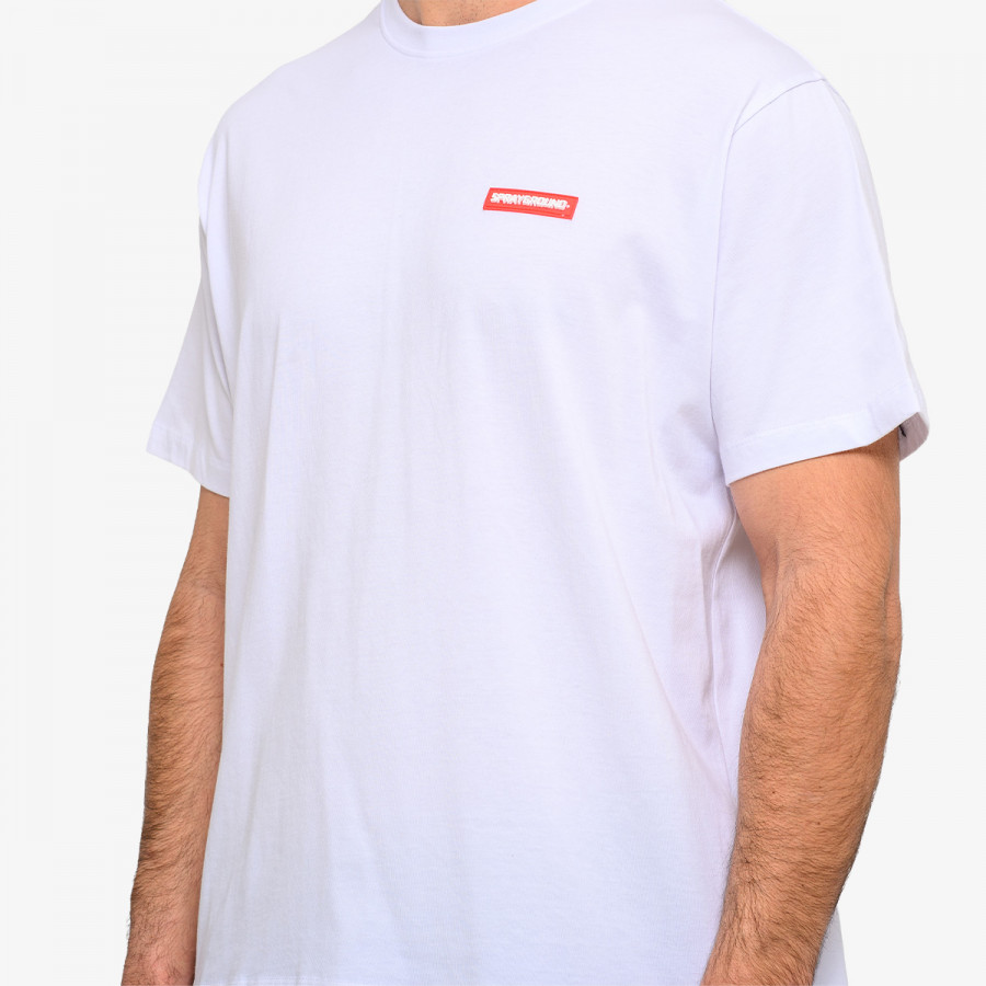 SPRAYGROUND Majica kratkih rukava PAINT XPLOSION NEW REGULAR T-SHIRT WHT 