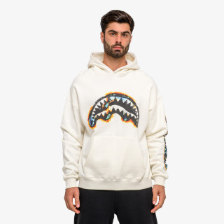 SPRAYGROUND Majica s kapuljačom OXIDIZED SHARK HOODIE IVO 