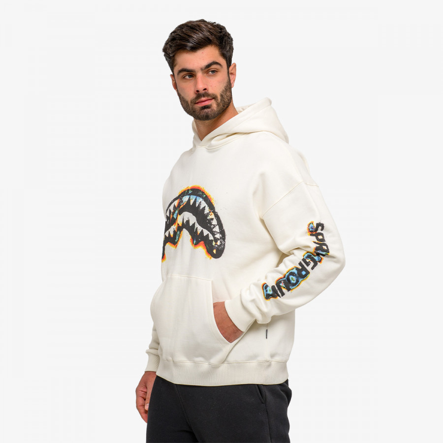 SPRAYGROUND Majica s kapuljačom OXIDIZED SHARK HOODIE IVO 