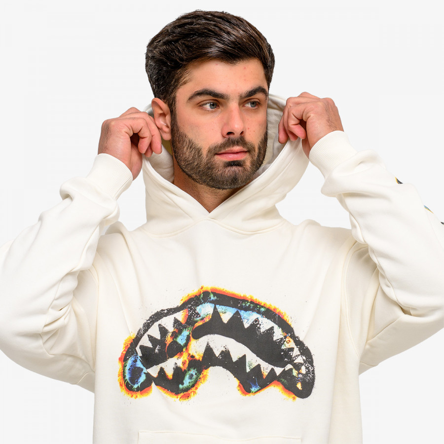 SPRAYGROUND Majica s kapuljačom OXIDIZED SHARK HOODIE IVO 
