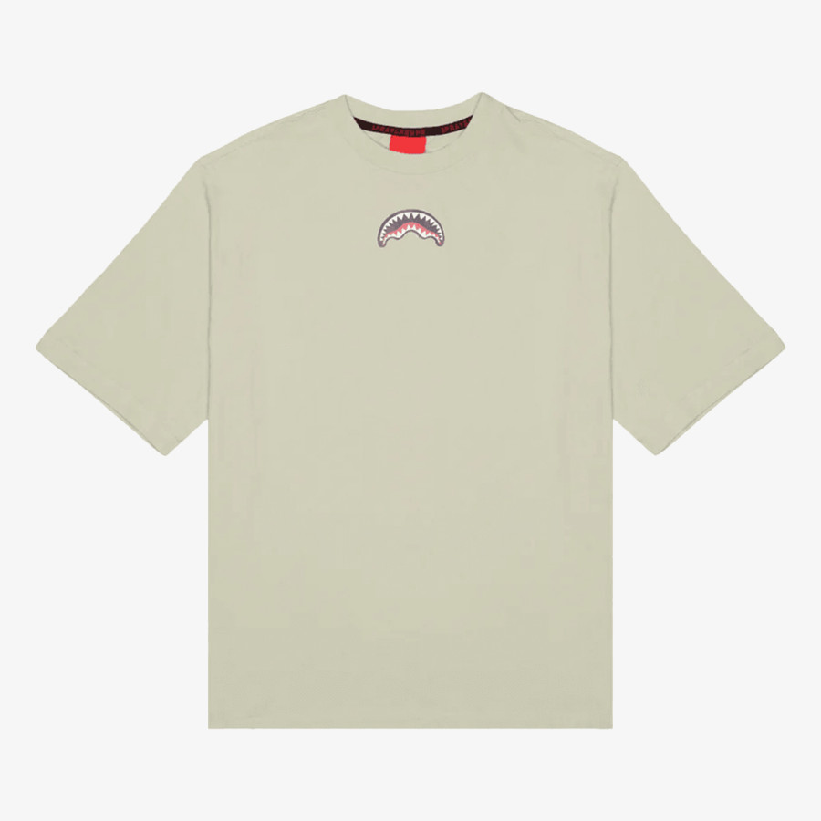 SPRAYGROUND Kratke hlače CHARACTER INVASION T-SHIRT SAGE 