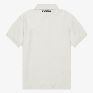 SPRAYGROUND Kratke hlače SG JAQUARD POLO SHIRT WHT 
