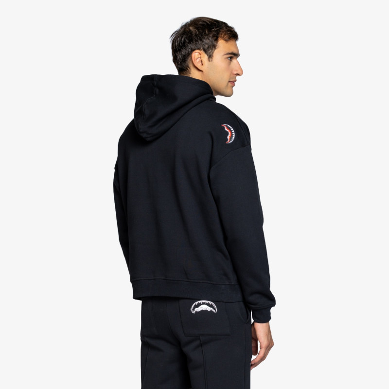 SPRAYGROUND Majica s kapuljačom CITY SKYLINE COMFY HOODIE BLK 
