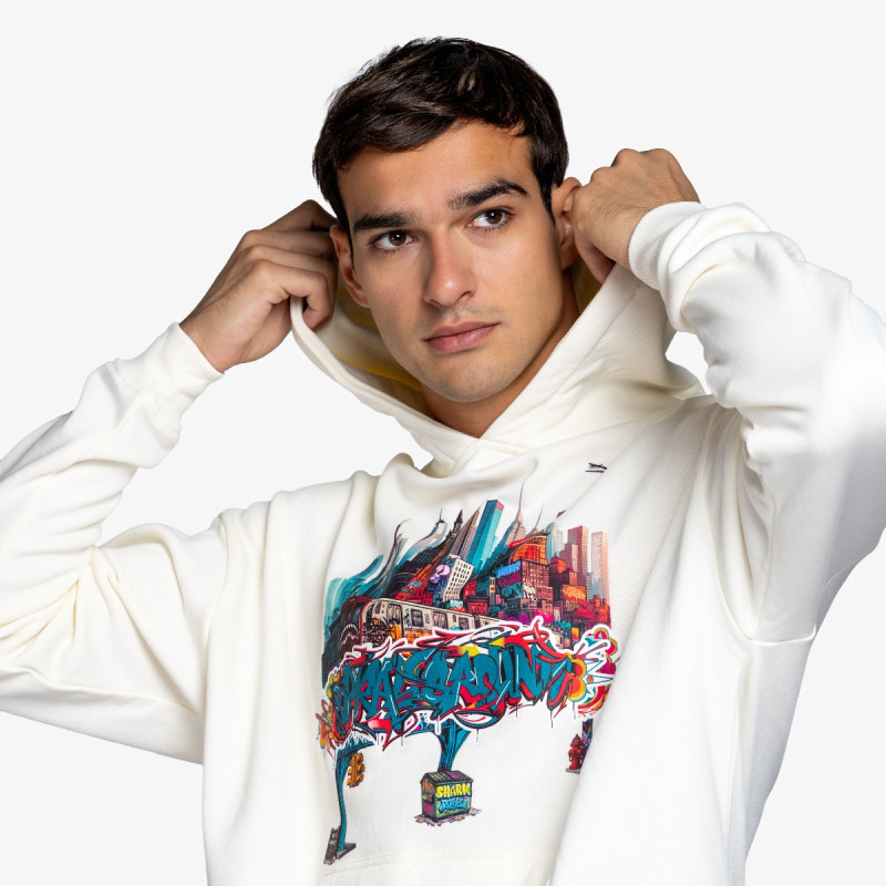 SPRAYGROUND Majica s kapuljačom CITY SKYLINE COMFY HOODIE IVO 