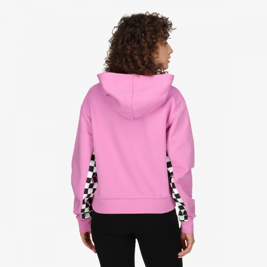 VANS Majica s kapuljačom BOOM BOOM CHECK IT HOODIE CYCLAMEN 