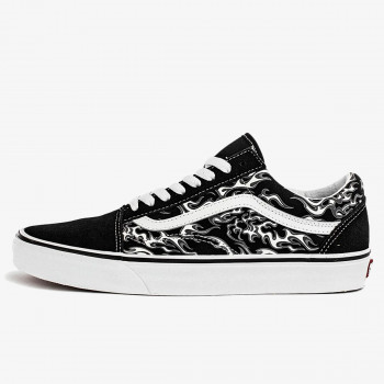 VANS Tenisice VANS Tenisice Old Skool FLAMES BLACK/TRUE WHITE 