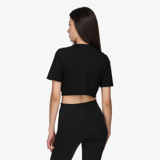 VANS Majica kratkih rukava GO ANYWHERE CREW CROP I Black 
