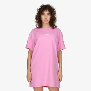 VANS Haljina VANS Haljina WM CENTER VEE TEE DRESS CYCLAMEN 