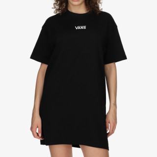 VANS Haljina WM CENTER VEE TEE DR BLACK 