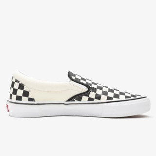 VANS Tenisice MN SKATE SLIP-ON (CHECKERBOARD) BLACK/OF 