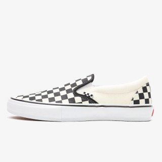 VANS Tenisice MN SKATE SLIP-ON (CHECKERBOARD) BLACK/OF 