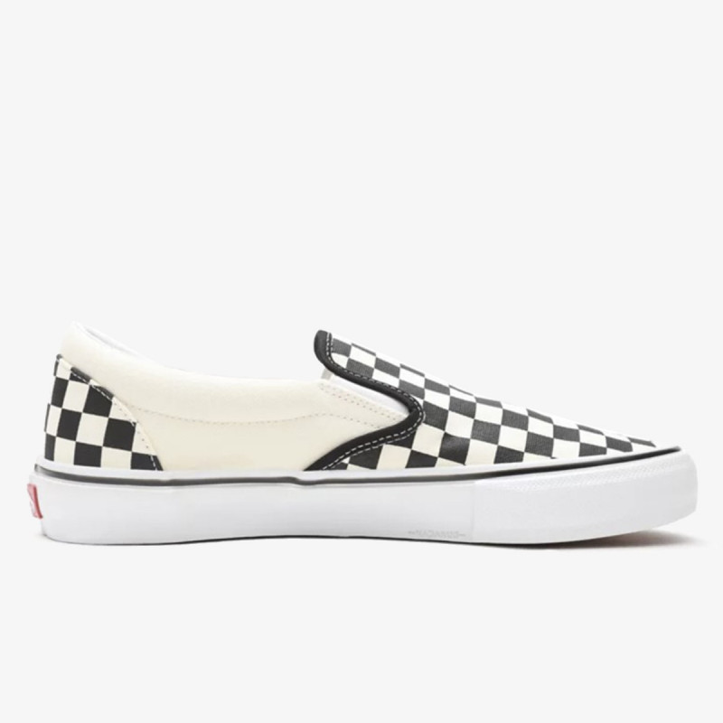 VANS Tenisice MN SKATE SLIP-ON (CHECKERBOARD) BLACK/OF 