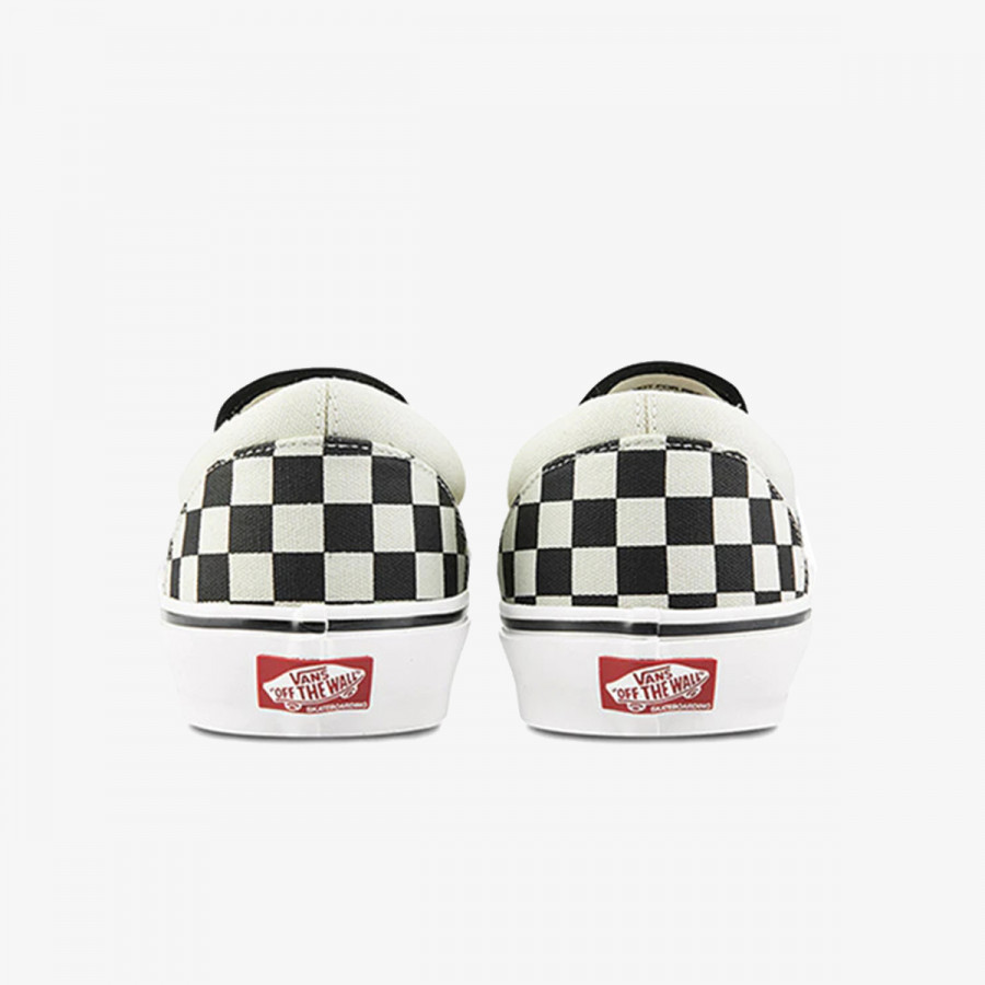 VANS Tenisice MN SKATE SLIP-ON (CHECKERBOARD) BLACK/OF 