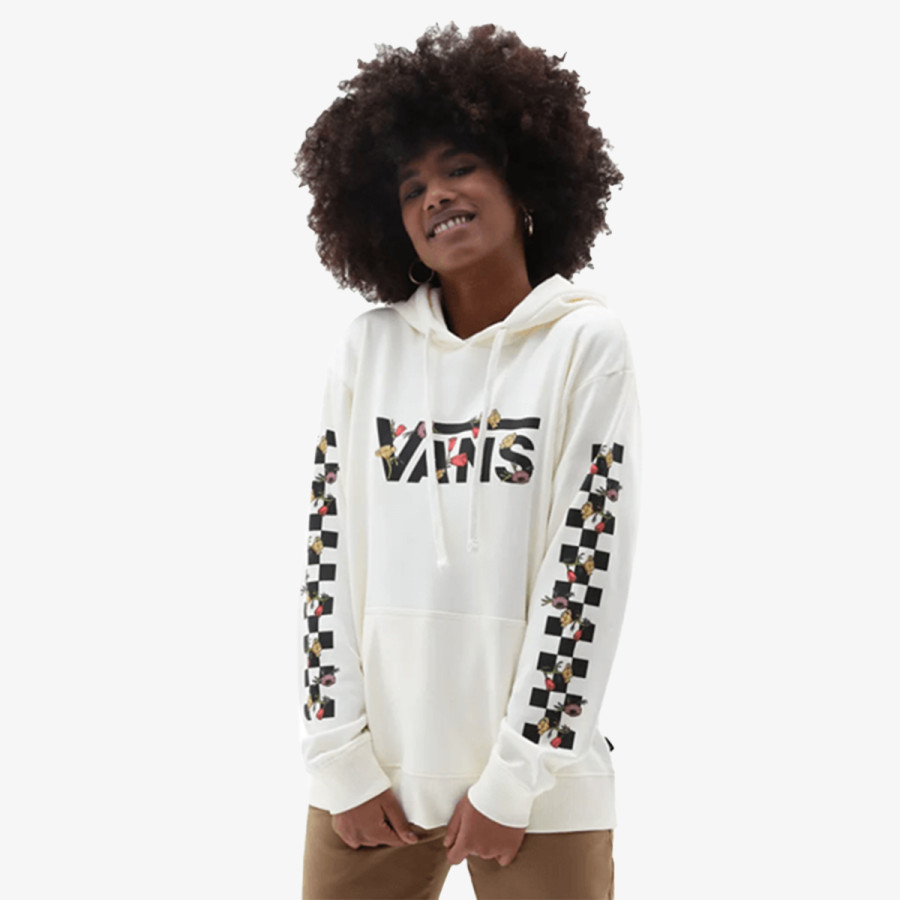 VANS Majica s kapuljačom WYLD TANGLE POPPY BFF LS HOODIE 